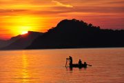 Elaphiti Sipan sunset fishermen