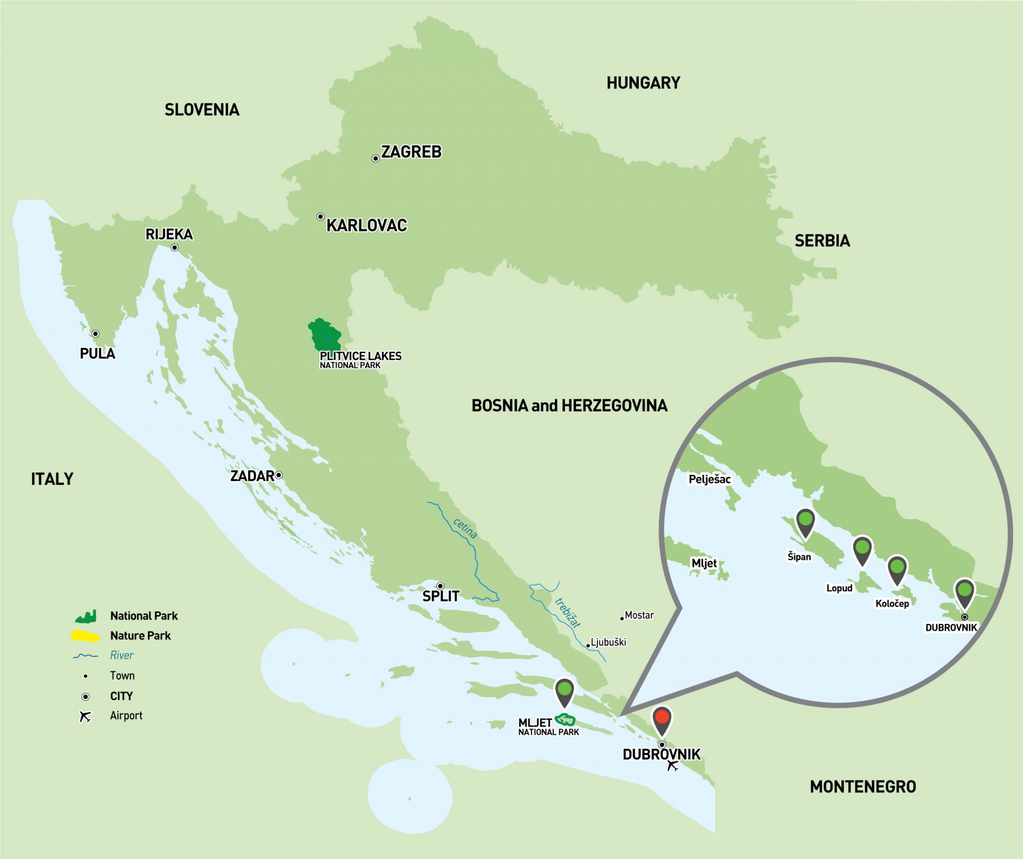 kišpatićeva 12 karta Dubrovnik Multi Activity Holiday | Huck Finn Adventure Travel Croatia kišpatićeva 12 karta